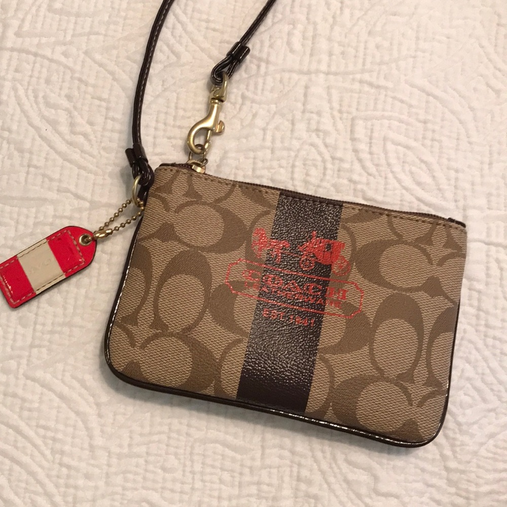 Authentic Coach Wristlet